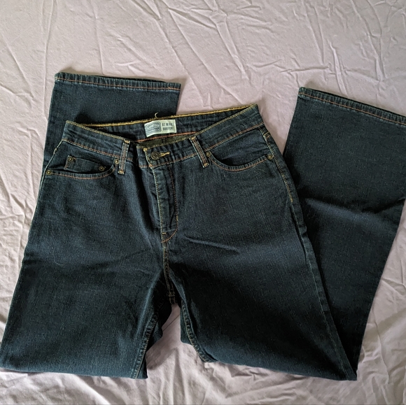 Levi' Strauss & Co Signature Dark Blue 5 Pocket Jeans - Picture 2 of 8